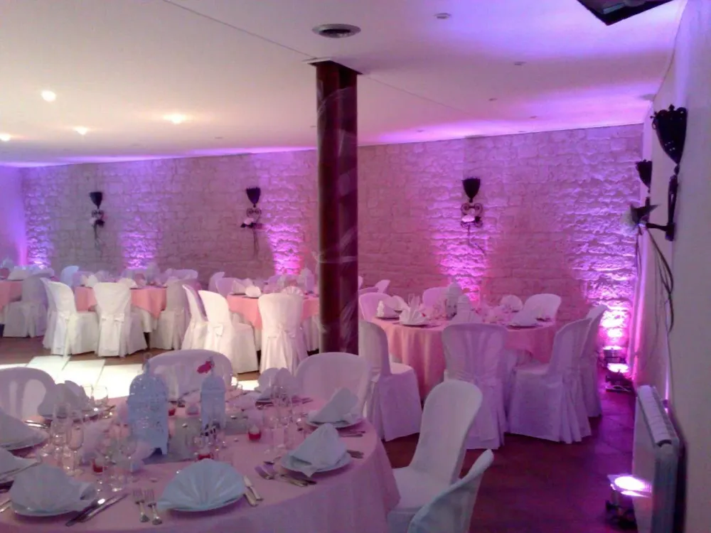 Eclairage ambiance salle